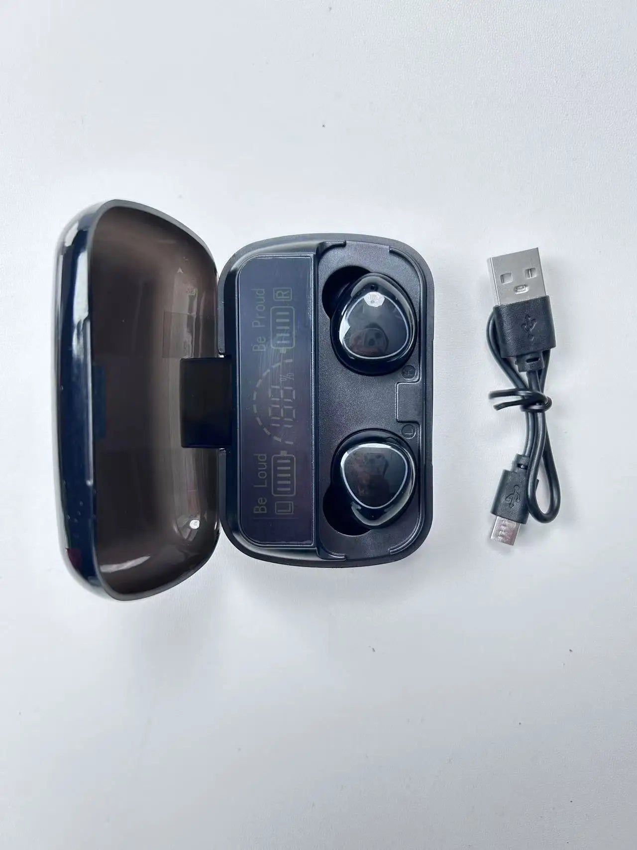 NEW M10 TWS Wireless Headphones Earphones 2500mAh Charging Box Bluetooth-compatible Stereo Waterproof Headsets With Microphone